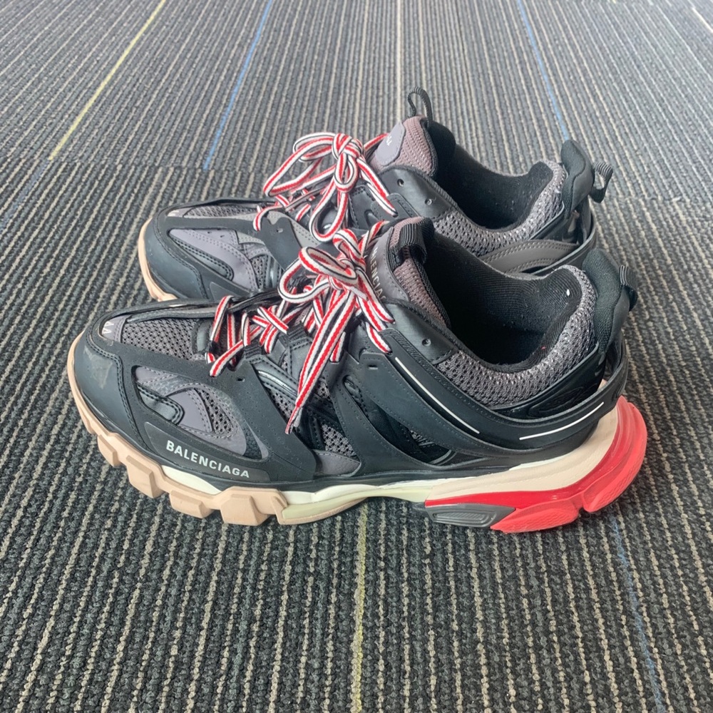 Balenciaga Track2 Black Grey Red